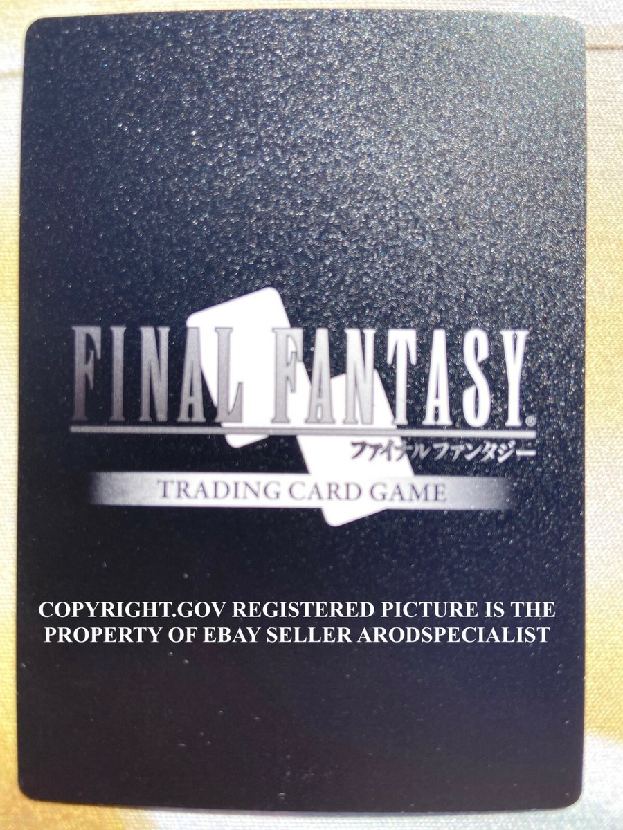 FINAL FANTASY TCG OPUS VIII 8 FOIL LEGEND CLOUD 8-006L (MINT