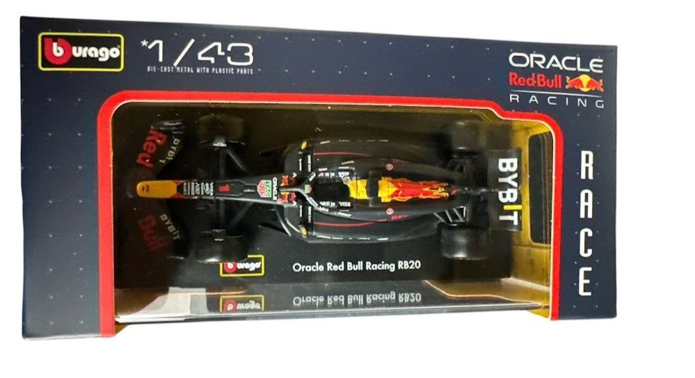 Burago Oracle Red Bull Racing RB20 1:43 MV1 | eBay