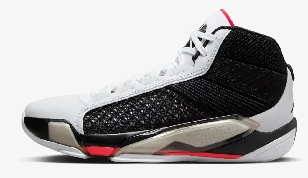 NIKE AIR JORDAN XXXVIII 38 FUNDAMENTALS CLEAR SOLE WHITE SZ NIKE AIR JORDAN XXXVIII 38 FUNDAMENTALS CLEAR SOLE WHITE SZ