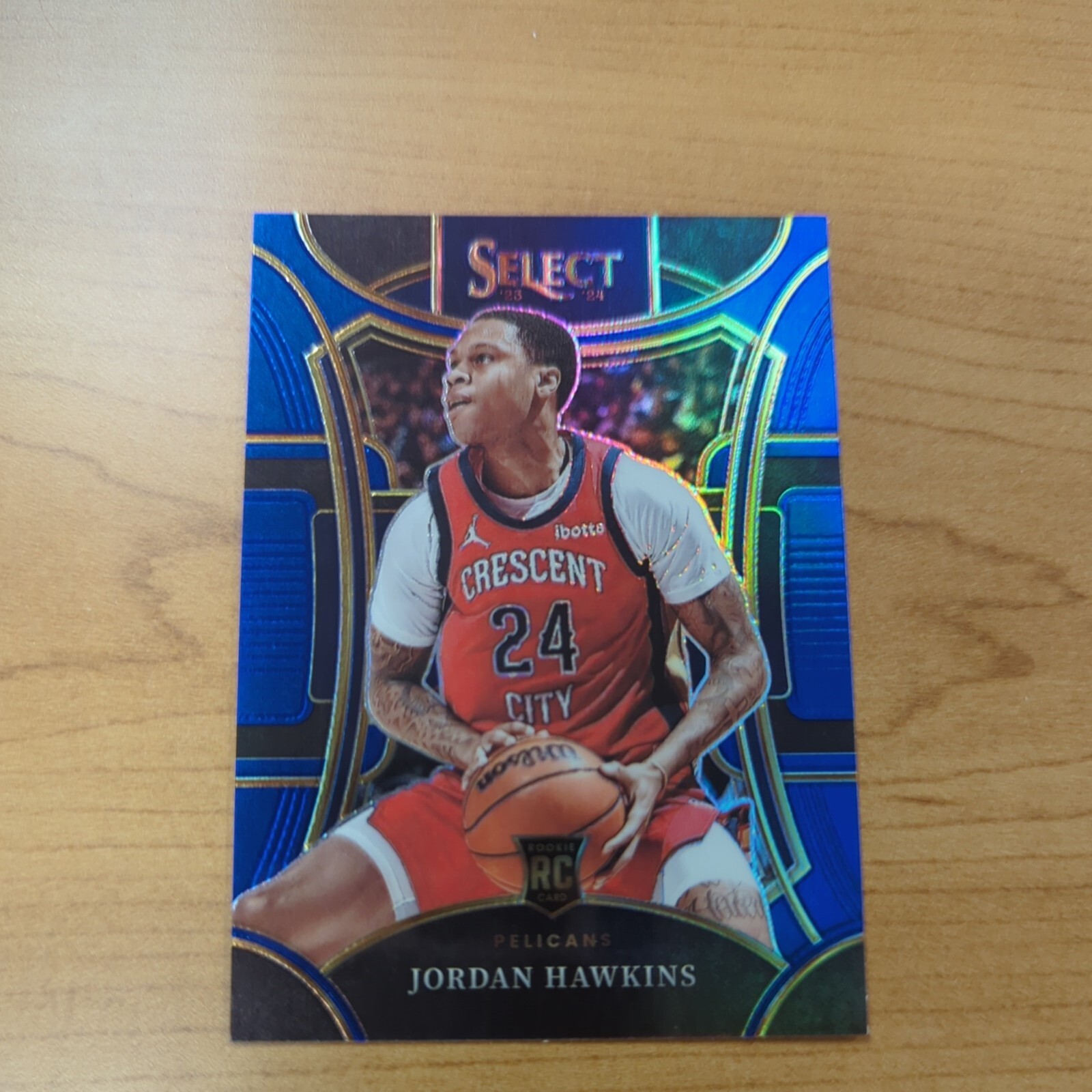 2023-24 Panini NBA Select True Silver Prizm Mezzanine Jordan Hawkins Rookie RC