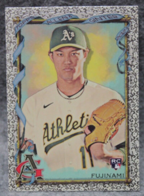 2023 Allen & Ginter #297 Shintaro Fujinami RC Foil Filigree SP