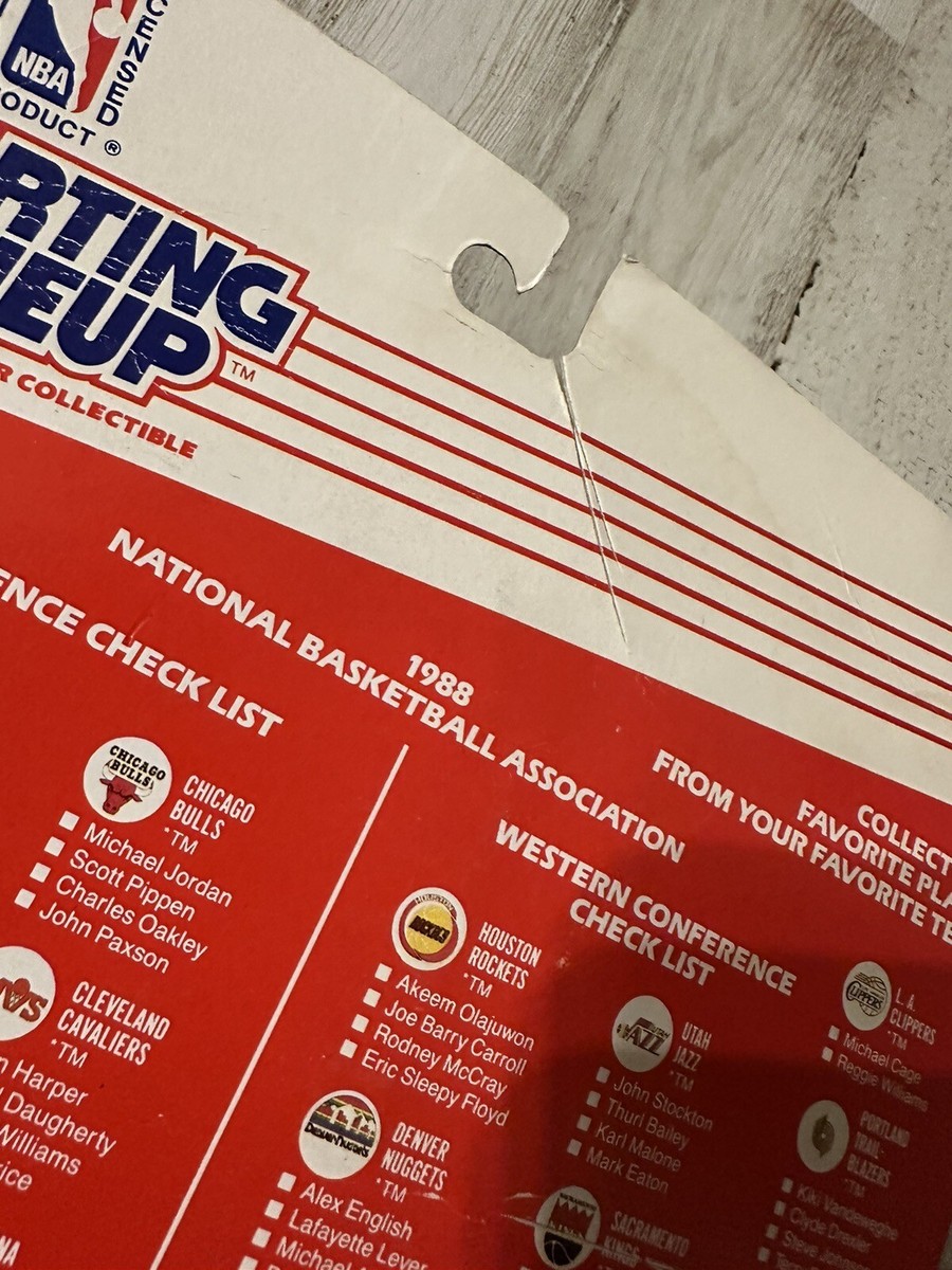 NBA Basketball Starting Lineup Michael Jordon Vintage Kenner