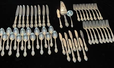 Melrose by Gorham Sterling Silver Flatware Set For 8 Service *50 Piece*