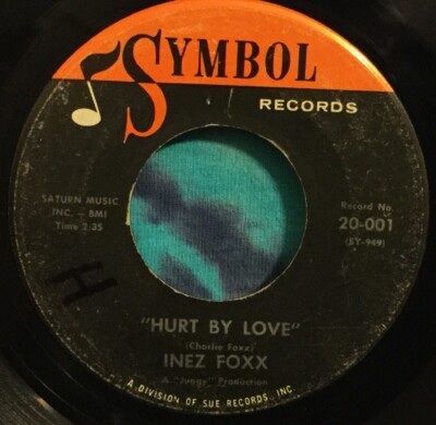 Inez Foxx 45 Hurt By Love / Confusion SYMBOL (1964)