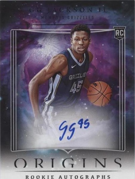 2023-24 Panini Origins - Rookie Autographs #RA-GGJ GG Jackson (AU 