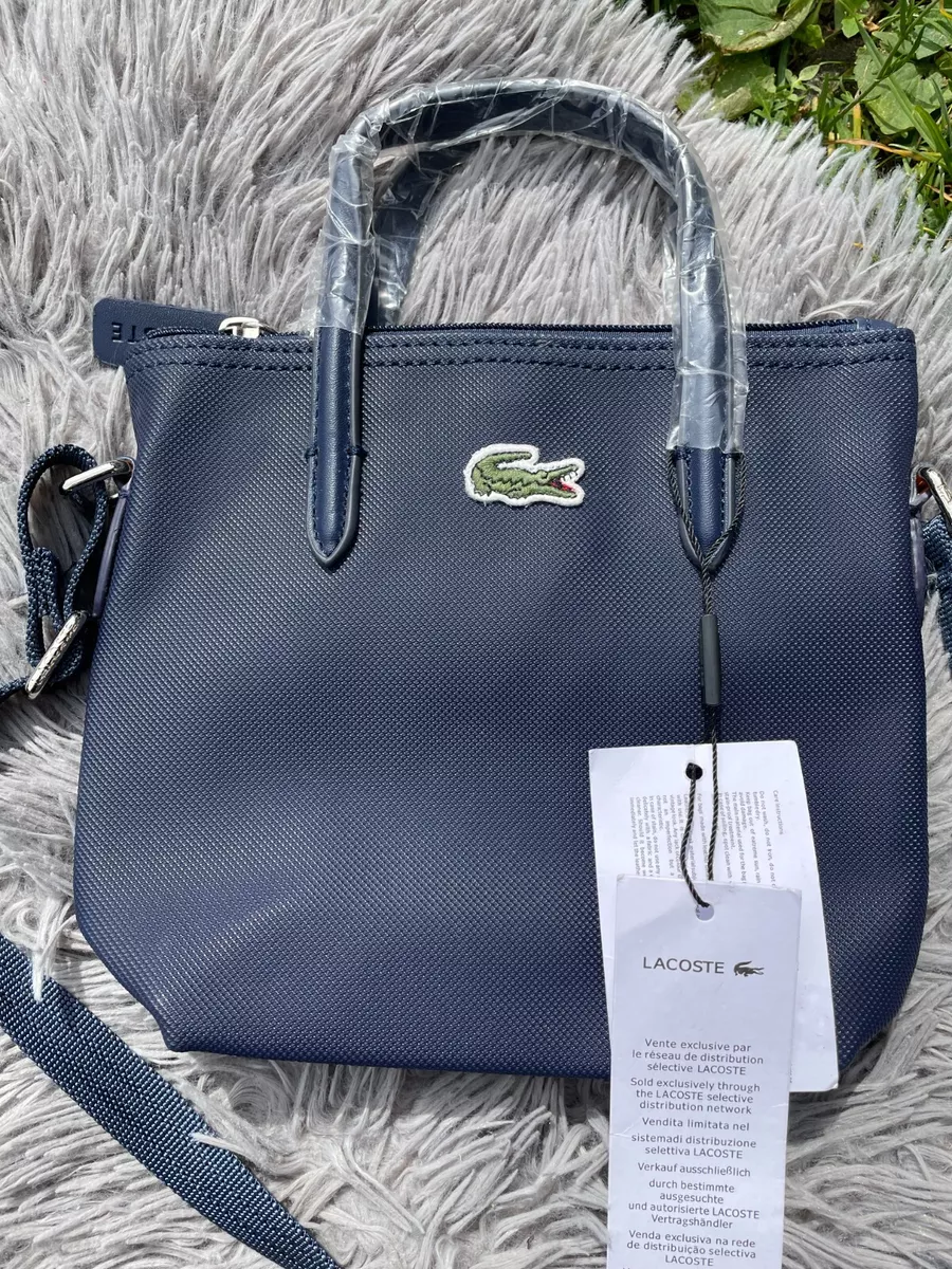 NWT Lacoste Campanula Crossbody/Handbag Navy Blue