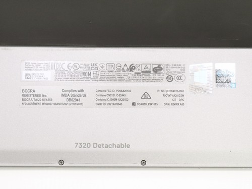 Dell Latitude 7320 2in1 Detachable I5-1140G7 16GB 256GB NVMe W11P-Cracked Screen - Afbeelding 10 van 10