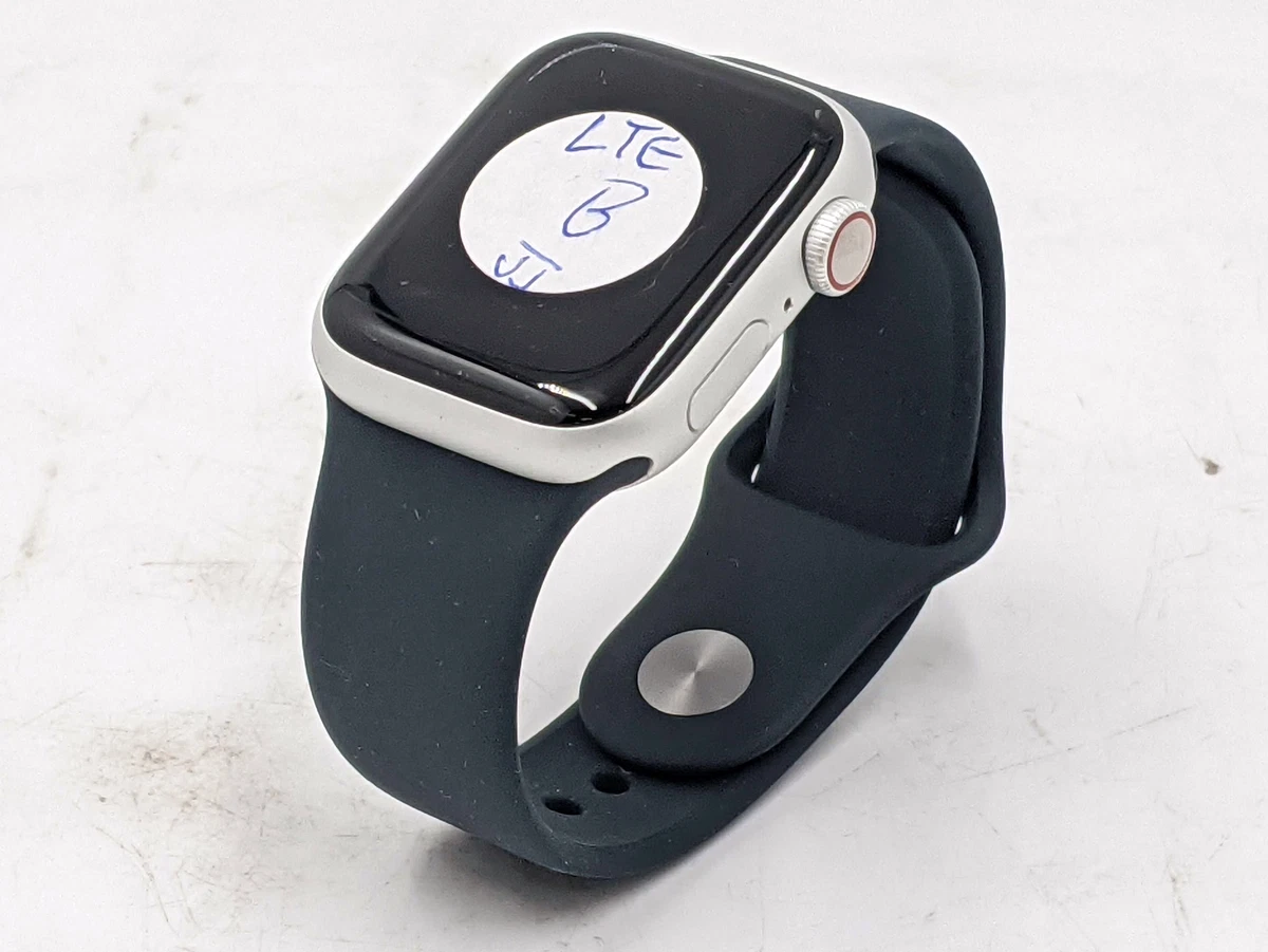 Apple Watch Series 8 A2772 GPS + Cellular 41mm Silver Case w/ Band