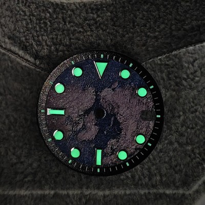 Aiguilles De Montre Modifiées 3 Broches Vert Lumineux Pour Réparation