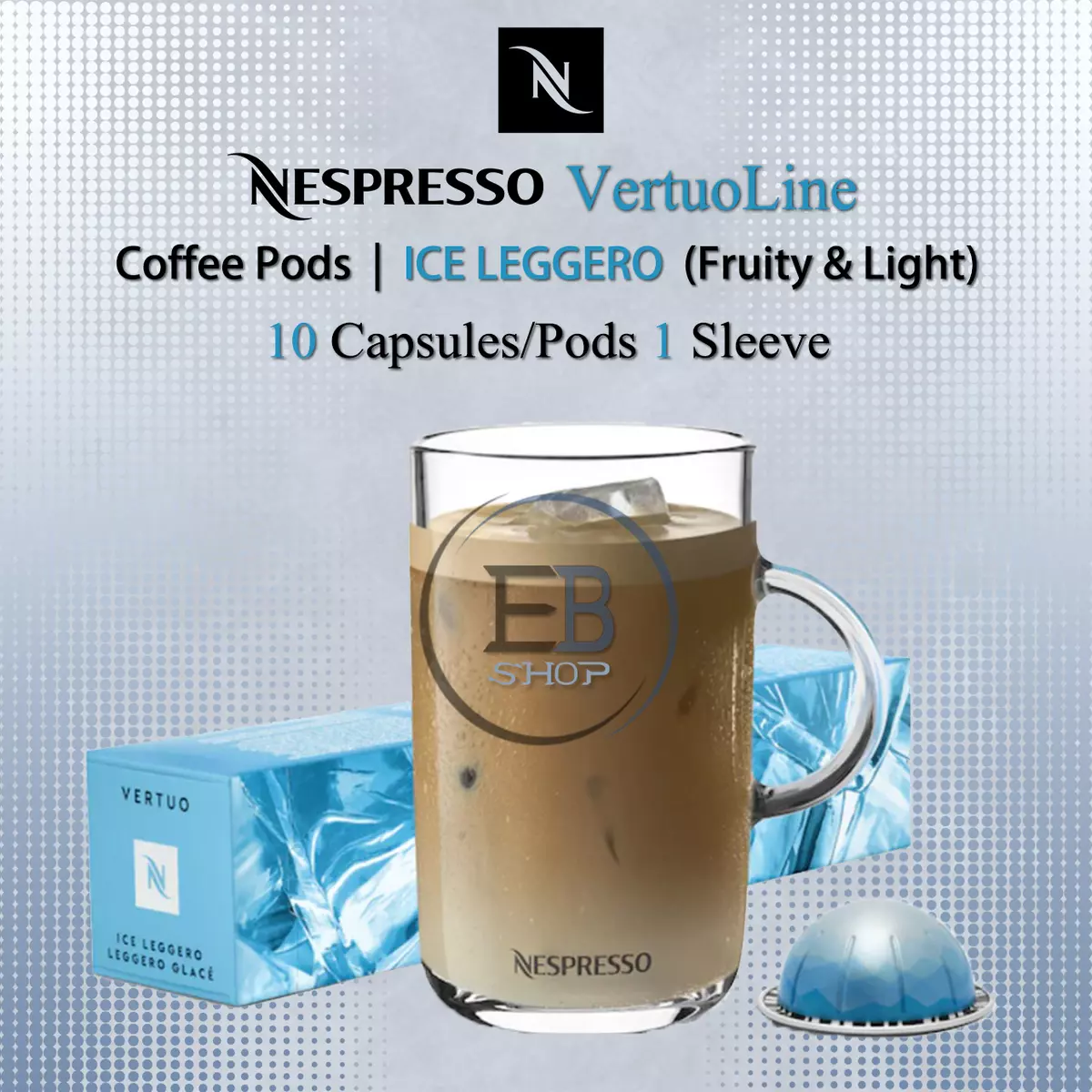 Nespresso Coffee ORIGINAL LINE 10 Pod Capsules Sleeve lot ALL FLAVORS or  Variety