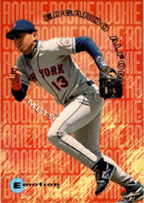 1995 Emotion Rookie Insert Edgardo Alfonzo #1 New York Mets