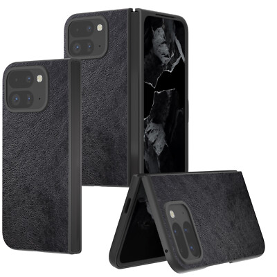 Slim Shockproof PU Leather Cover Mag-Safe Case For Google Pixel 9 Pro Fold/Fold2