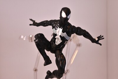 Black Suit Ps5 Spider-Man 2 Head 1/12 for Action Figure Marvel