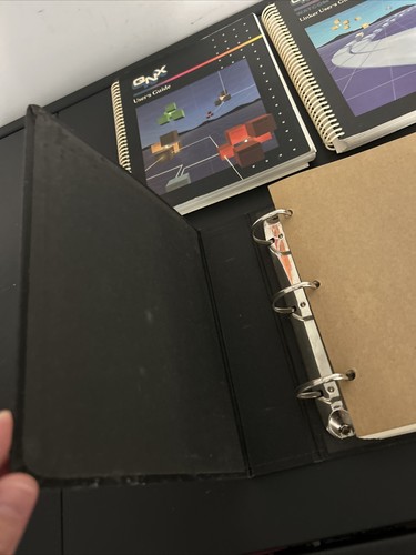 QNX Books X 3 Operating System Binder - Operating System & WATCOM C User Guide - Picture 3 of 18