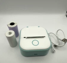Portable Mini Thermal Printer Pocket Photo Printer Wireless Bluetooth Printing