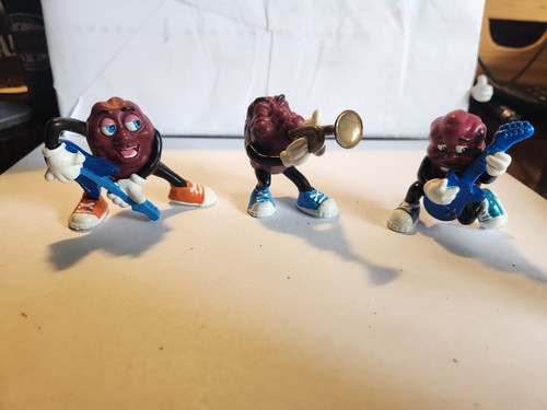 5 - California Raisins Figures Playing Musical Instruments Hardee's - Picture 4 of 5