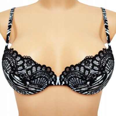 NEW TEZENIS INTIMISSIMi Black & White 70B Bra