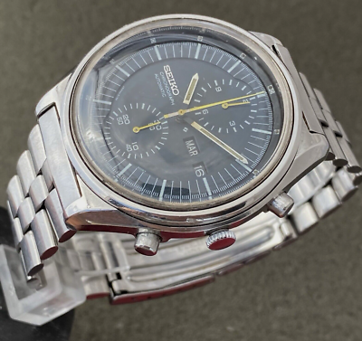 VINTAGE SEIKO 6138-3002 JUMBO AUTOMATIC CHRONOGRAPH WATCH | eBay