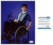Kevin McHale ‘Glee’ Signed Autograph 8x10 Photo ‘Artie Abrams’ ACOA