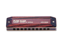 Suzuki MR-550H Ab key key 10-hole harmonica PURE HARP New Japan
