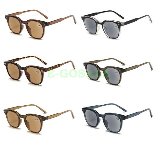 HOT Herren Damen Vergrößerungsbrille Sonnenbrille getönte Mode Lesebrille - Bild 2 von 22