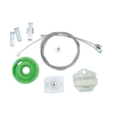 Mercedes W124 Window Regulator Repair Kit Clips Rear Right Passenger Side New