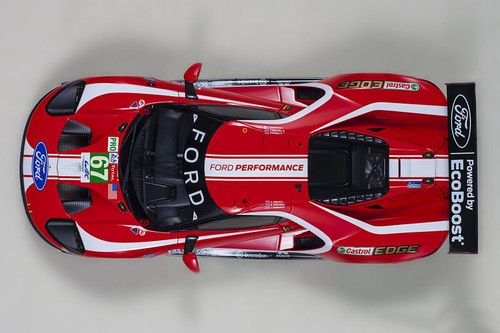 New AUTOart Ford GT GTE 24H Le Mans #67 2019 1:18 Model Car Red 81911 KidBX - Foto 7 di 9