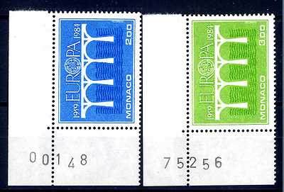 MONACO - 1984 - Europe. 25th Anniversary of the C.E.P.T.E2589