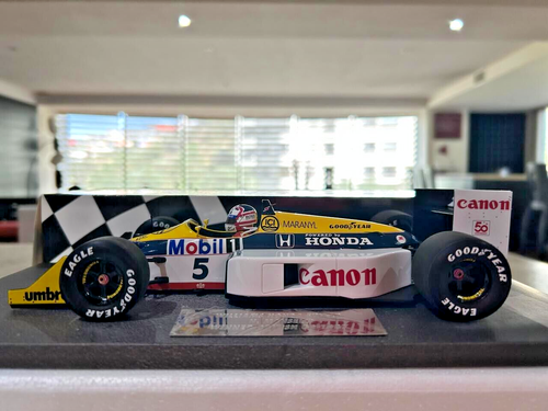 Minichamps F1 1:18 Nigel Mansell Winner British GP 1987 Williams FW11B, Wow Rare - Picture 2 of 19