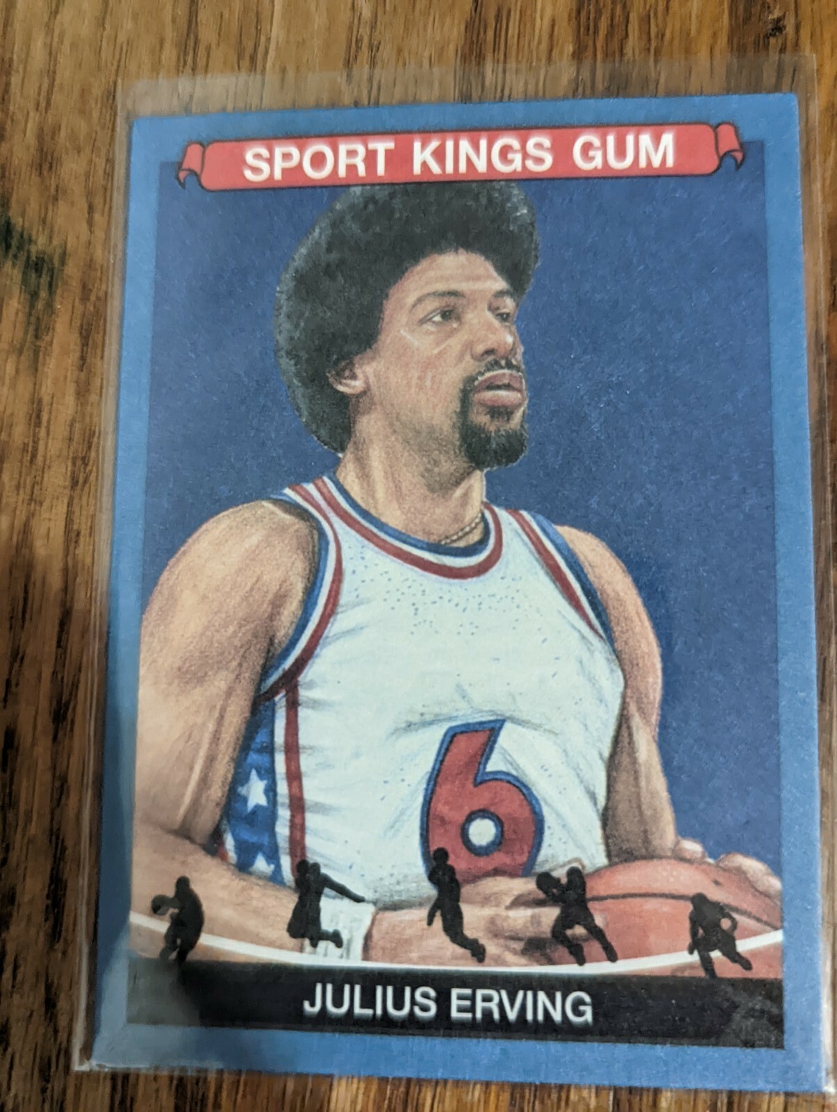 Julius Erving 2022 Sports Kings Rare Blue Border Parallel | eBay