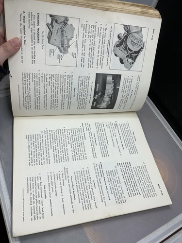 1959 Chevrolet Passenger Car Shop manual Supplement B&W Images -BC6D - Foto 16 di 21