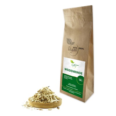VITA IDEAL Vegan  WEIDENRINDE geschnitten - Salix alba - WEIDERINDE Kräuter Tee