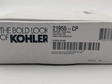 Kohler Tempered 6-7/8" Wall Mounted Towel Ring Polished Chrome 21955-CP