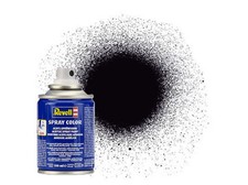 Spray Paint For Plastic 100 Ml. Black Matt 34108 REVELL