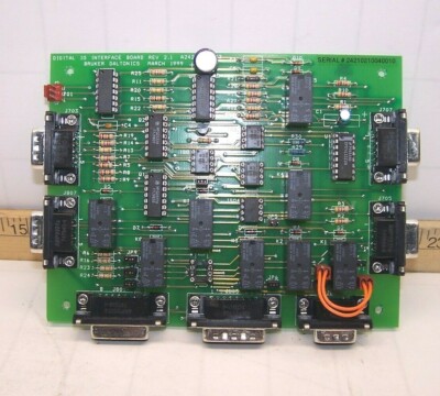 BRUKER DALTONICS DIGITAL IO INTERFACE BOARD A2421 REV. 2.1