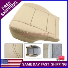 Fits 2000-2004 Toyota Tundra Sequoia Front Driver Bottom Leather Seat Cover Tan