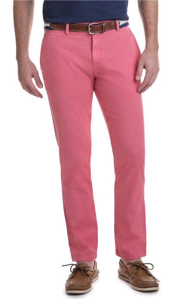 NWT98 Мужские брюки Vineyard Vines Club Slim Fit размер W28 L30 красный 6590₽