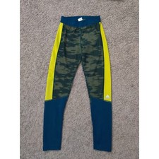  V Adidas Women leggings sport running training gym SUPER RARE sz S