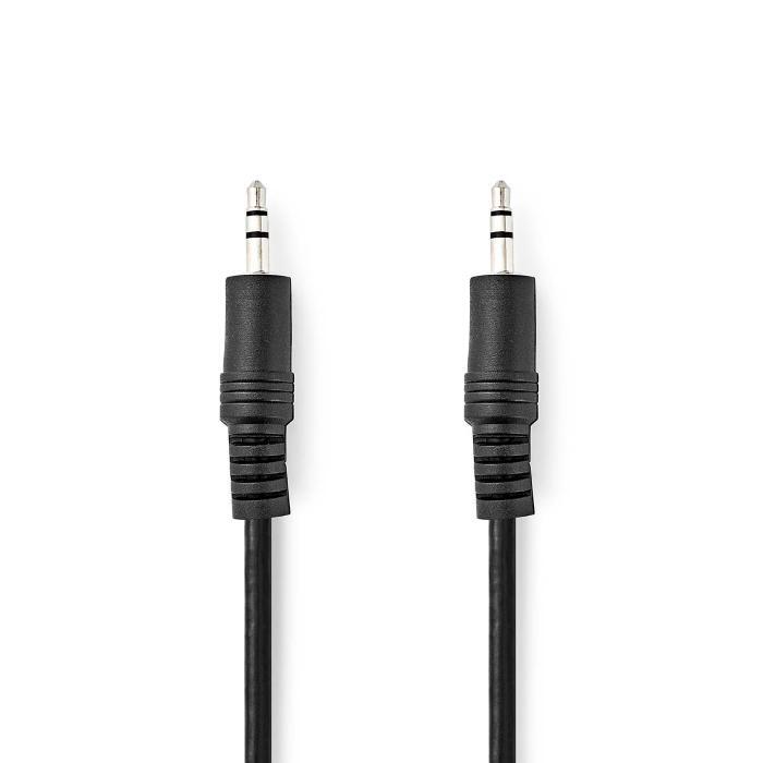 CAVO NEDIS CAGL22000BK50 STEREO MINI JACK MASCHIO DA 3.5 MM - MINI JACK MASCHIO