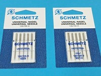 Schmetz Nadel- NäHmaschinen Nadeln, Flachkolben Nadel StäRke 65-90