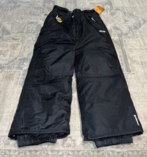 New Champion C9 Youth Sz Medium 8-10 Snow Pants Black Venturedry Ski