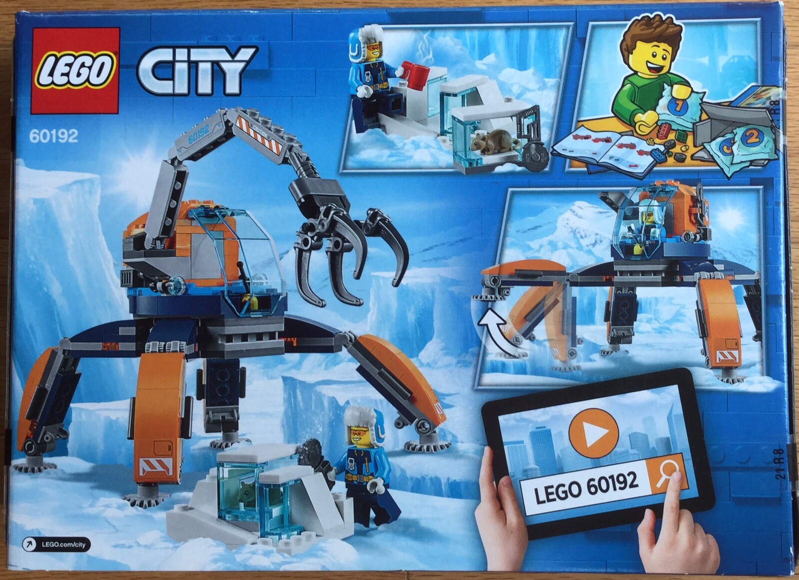lego arctic ice crawler 60192