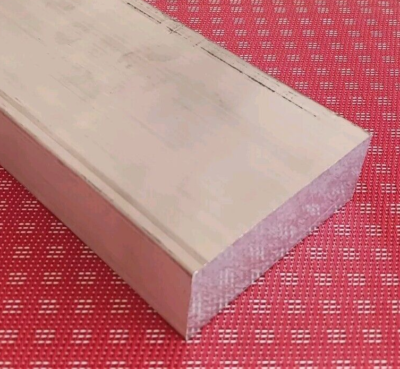 Titanio Barra Barra Piatta In Alluminio 6061 T6511, Spessore 1/4 X 1-1/2, Lunghezza 48 Pollici, Nuova Barra Piatta Per Progetti Meccanici - Foto 4