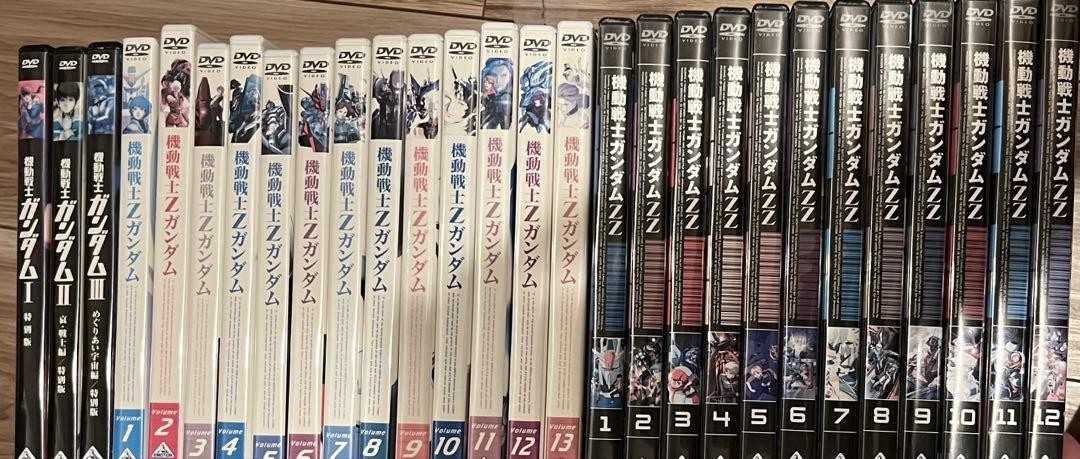 機動戦士ガンダム + Zガンダム zzガンダム dvd セット　セル版 Amazon.co.jp: 機動戦士Zガンダム 劇場版 全3巻セット