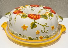 Temptations By Tara Pumpkin Bundt Cake Pan Se...