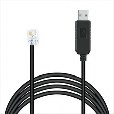 Radar Detector Cable USB to RJ11 Plug Cablefor Uniden R1 R3 R4 R7 R8 Beltroni...