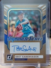 BRET SABERHAGEN AUTO GOLD SIGNATURE SERIES #10/10 - 2026 Donruss Baseball