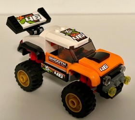 Lot of Two LEGO CITY Sets: Buggy (Set 60145) and Stunt Truck (Set 60146)