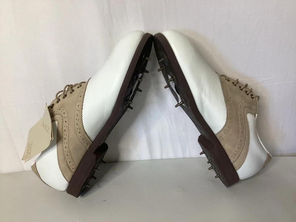 NEW IN BOX Mizuno Collection Womens Golf Shoes #5132 Size 8 NAR — 第 4/4 张图片