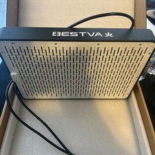 BESTVA DC2000 Luce di Coltivazione LED, Luci a Spettro Completo per DC2000, Nero